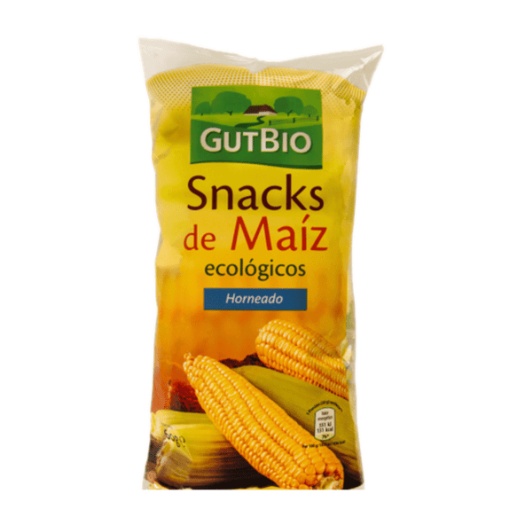 GUTBIO® Snack de maíz con aceite de oliva ecológico