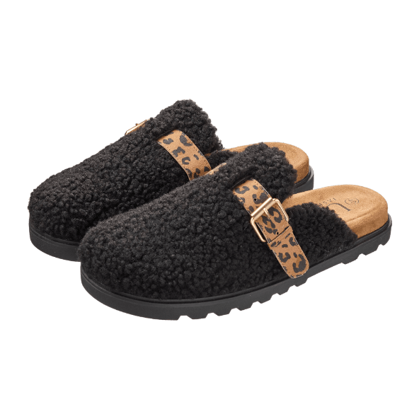 UP2FASHION® - Zuecos de borreguito