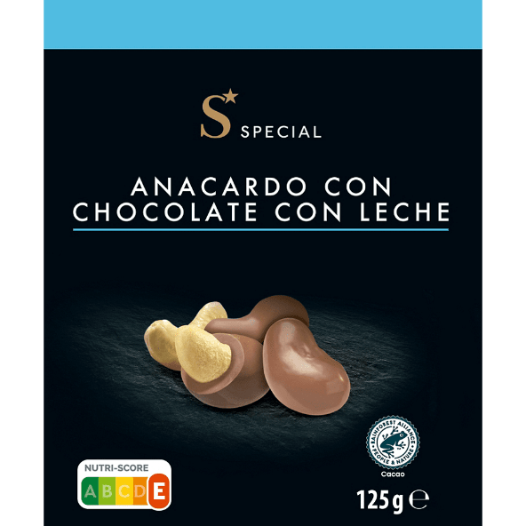 SPECIAL® - Anacardos recubiertos de chocolate con leche