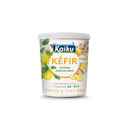 Kéfir con limón y jengibre