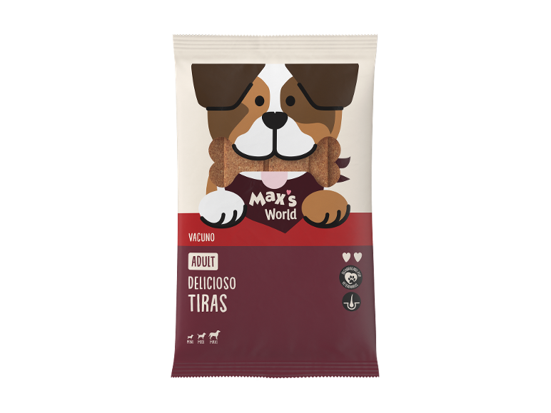 Snack en tiras para perros