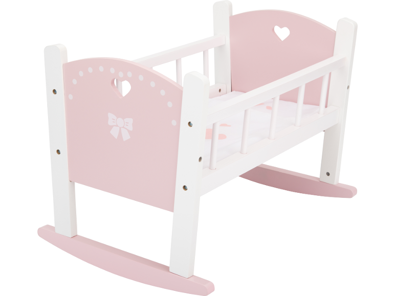 LUPILU® - Carrito/ cuna de muñecas de madera