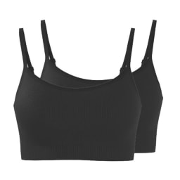 Sujetador de canalé para mujer pack 2