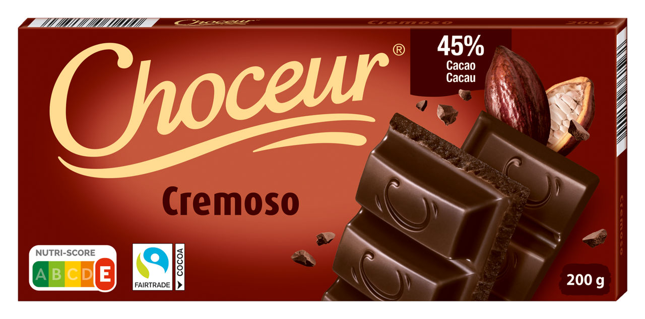 CHOCEUR® - Tableta de chocolate negro