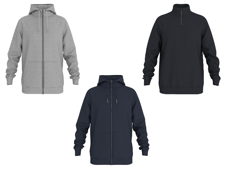 ESMARA MEN - Sudadera con cremallera de hombre.