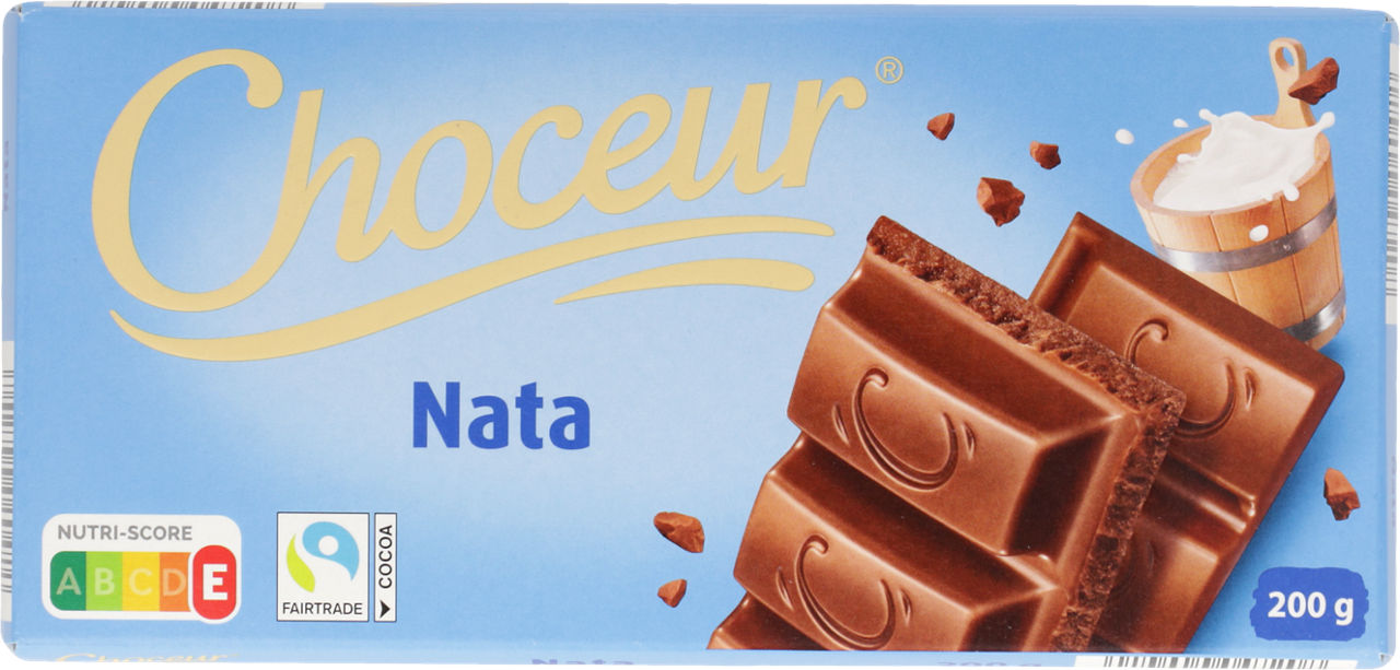 CHOCEUR® - Tableta de chocolate con nata