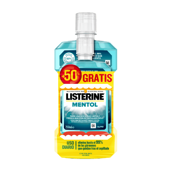 LISTERINE® - Enjuague bucal mentol