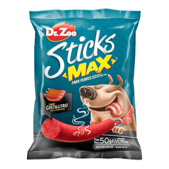 DR. ZOO® - Snacks para mascotas Sticks costillas