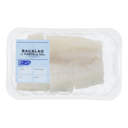 Bacalao al punto de sal