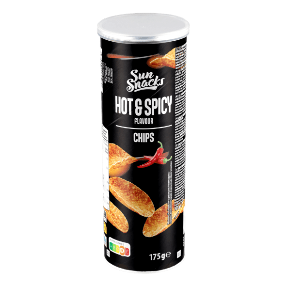 SUN SNACKS® - Aperitivo de patata sabor chili
