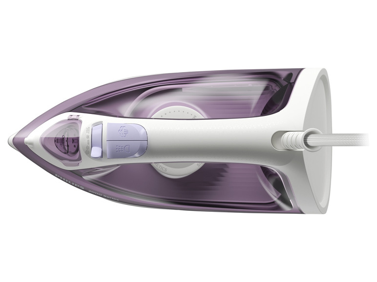 PHILIPS - Plancha de vapor »2000 Series DST2020/30«, con suela de cerámica.