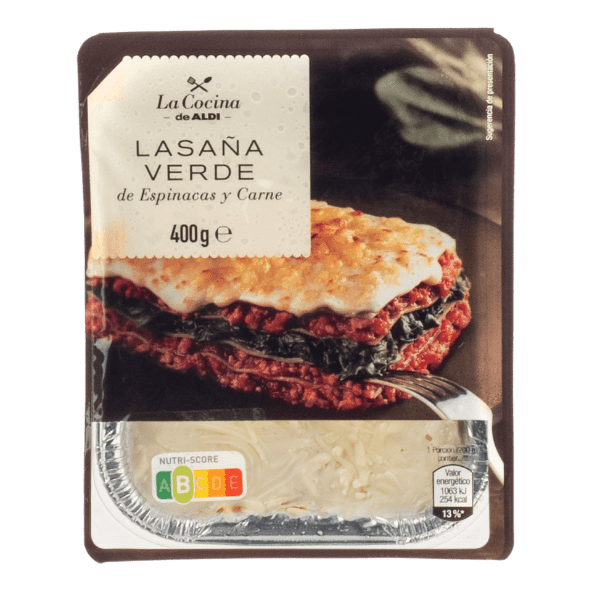 LA COCINA® - Lasaña de espinacas y carne