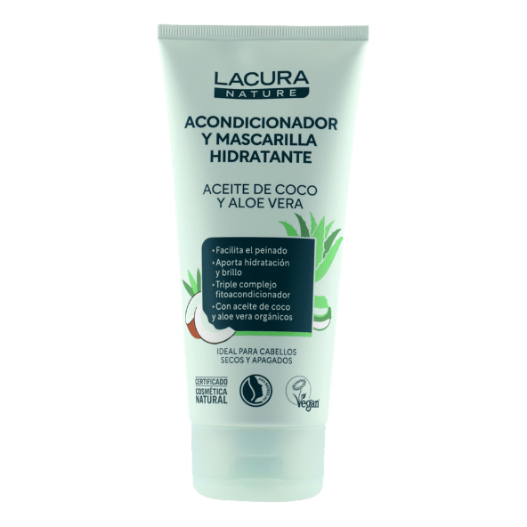 LACURA NATURE® - Acondicionador y mascarilla hidratante