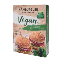 VEGAN® Hamburguesas veganas de espinacas