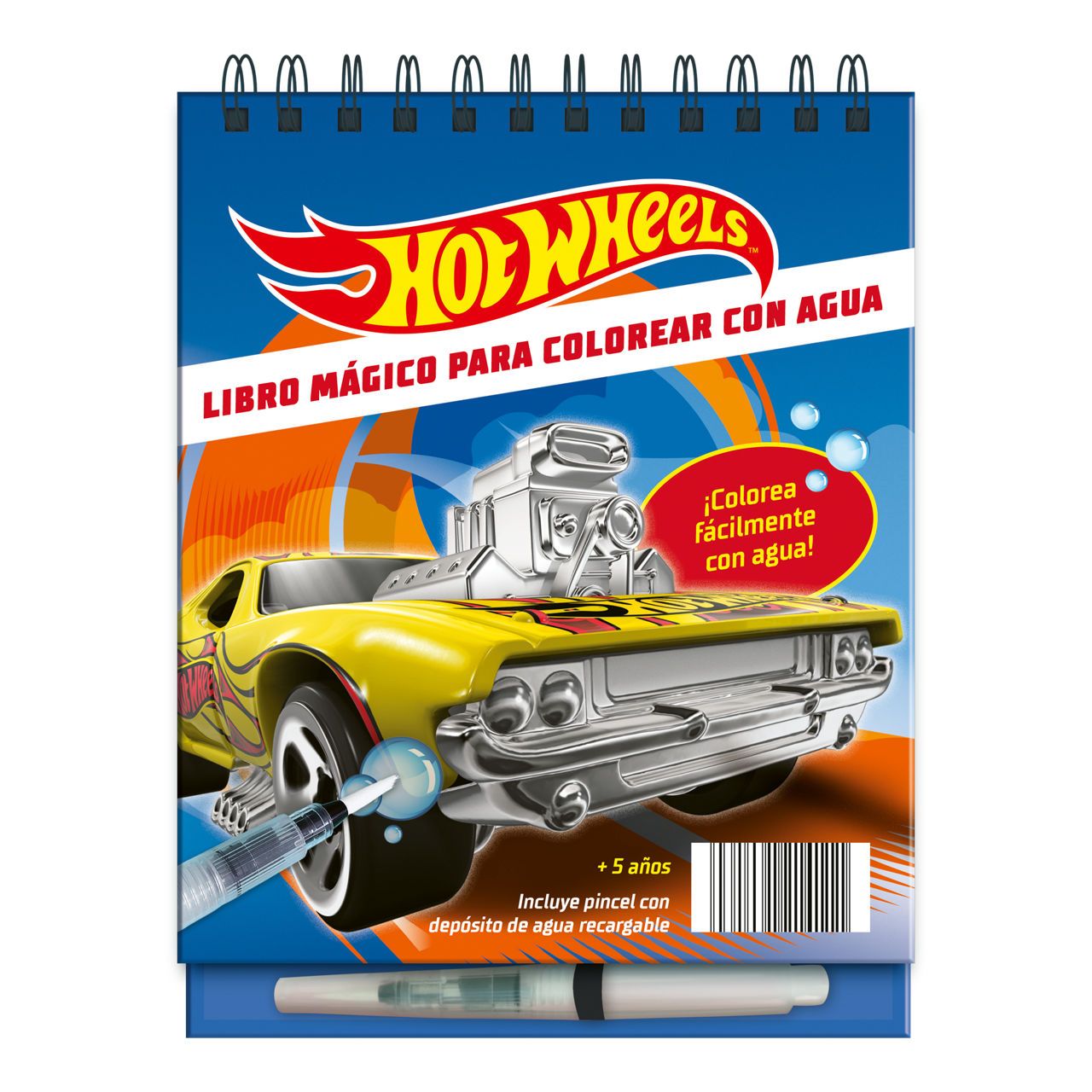 Libro mágico para colorear con agua