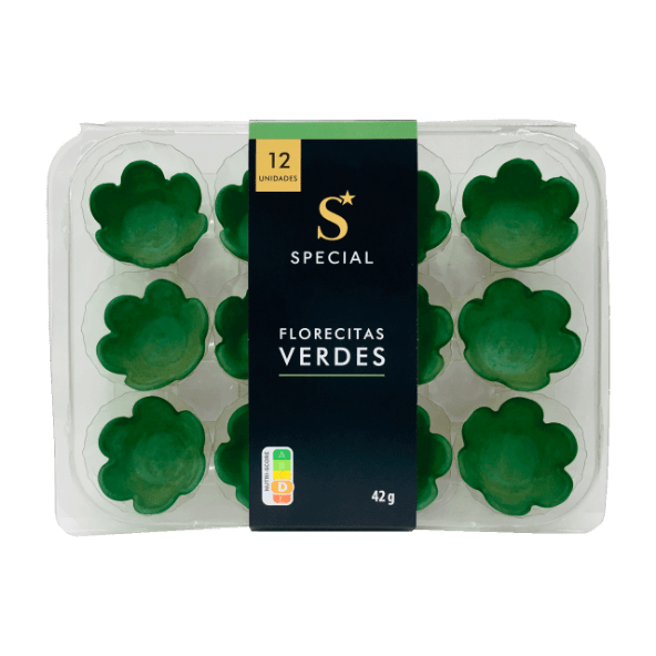 SPECIAL® - Florecitas verdes para rellenar