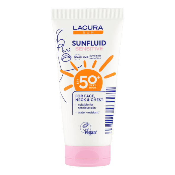 LACURA SUN® - Fluido solar facial sensitive