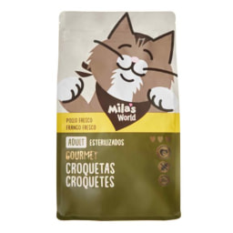 MAX & MILA'S WORLD - Croquetas para gato de pollo