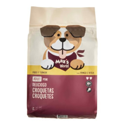 MAX & MILA'S WORLD - Croquetas para perro de pollo y ternera