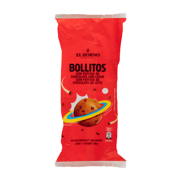 EL HORNO® - Bollito con pepitas de chocolate con leche