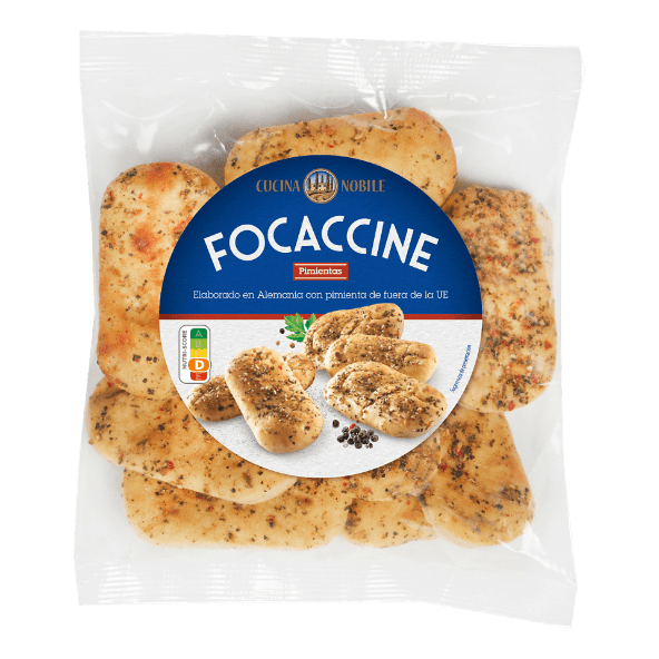 CUCINA NOBILE® - Focaccines con pimienta