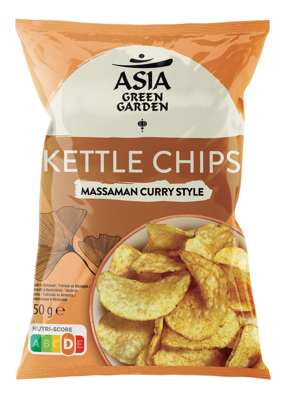 ASIA GREEN GARDEN® - Patatas fritas sabor Massaman curry