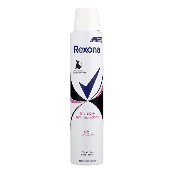 REXONA® - Desodorante spray invisible B&W