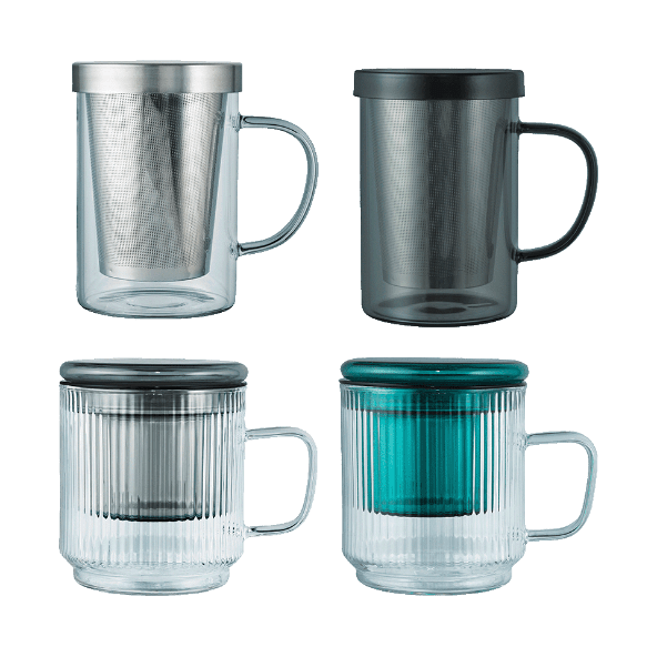 CROFTON® - Taza de té con filtro