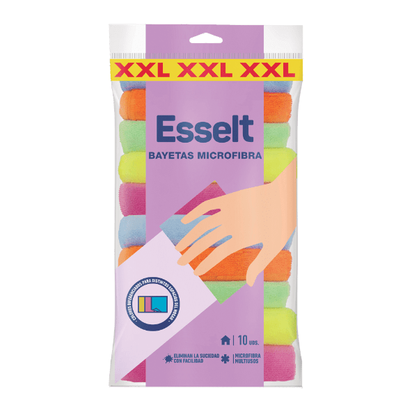 ESSELT® - Bayetas multiuso de microfibra XXL