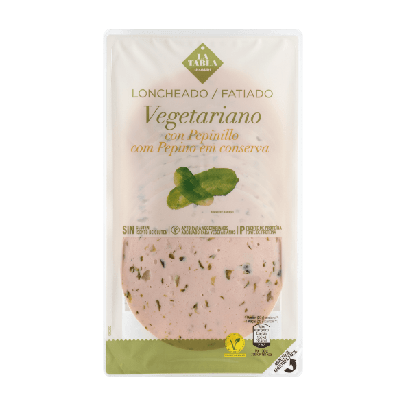 LA TABLA® - Loncheado vegetariano con pepinillo