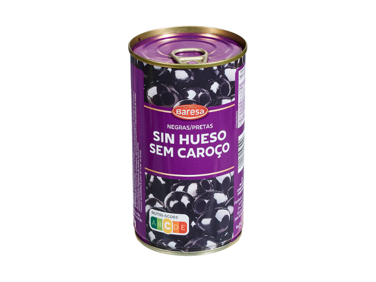 Aceitunas negras sin hueso