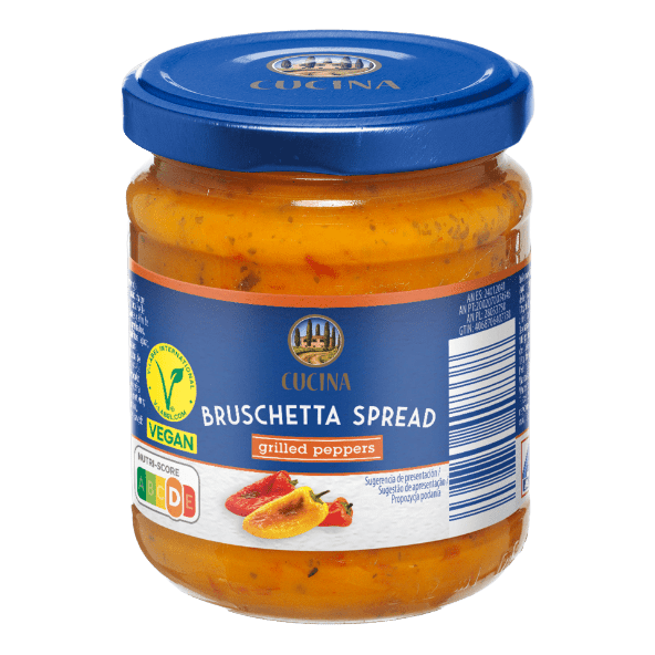 CUCINA® - Bruschetta de pimientos asados