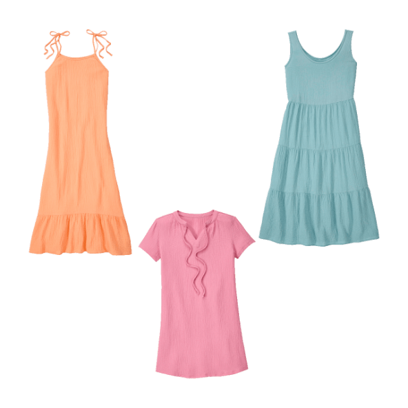 UP2FASHION® - Vestido de muselina