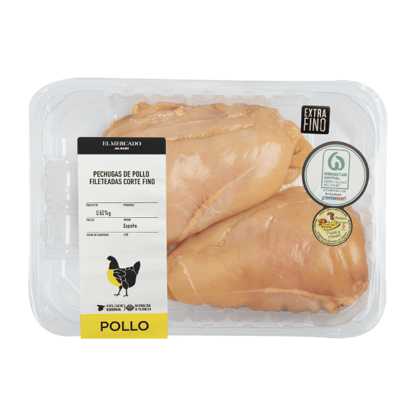 EL MERCADO® - Pechuga de pollo corte fino