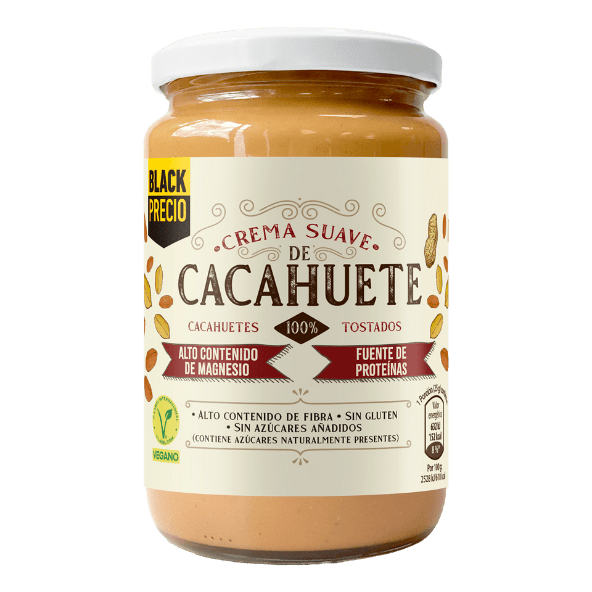 Crema de cacahuete suave