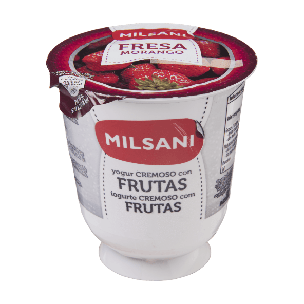 MILSANI® - Yogur cremoso con fresa