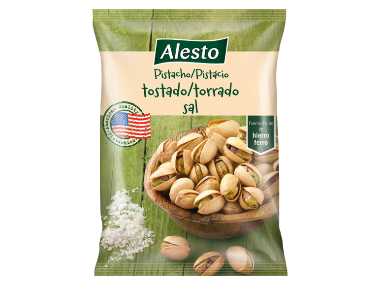 ALESTO - Pistachos tostados y salados