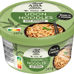 ASIA GREEN GARDEN® - Bol de fideos udon sabor soja y jengibre