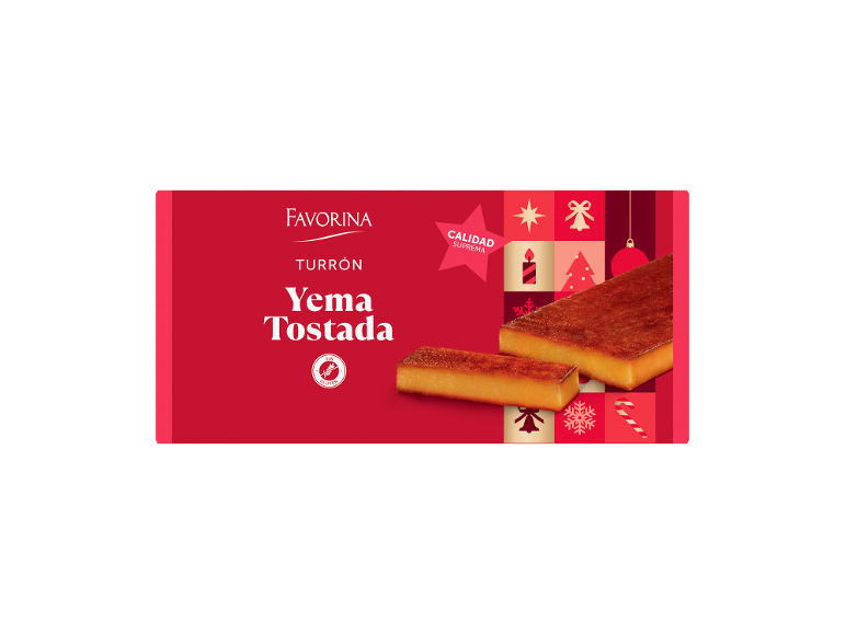 FAVORINA - Turrón de yema tostada