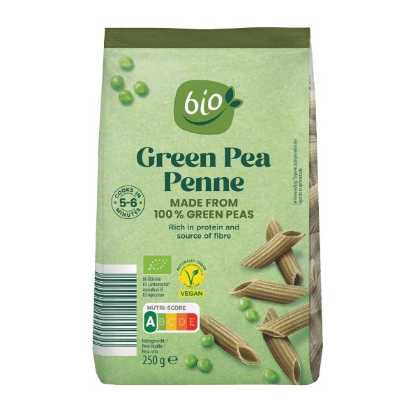 BIO® - Penne de guisantes verdes ecológicos