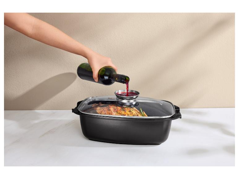 Asador de aluminio fundido