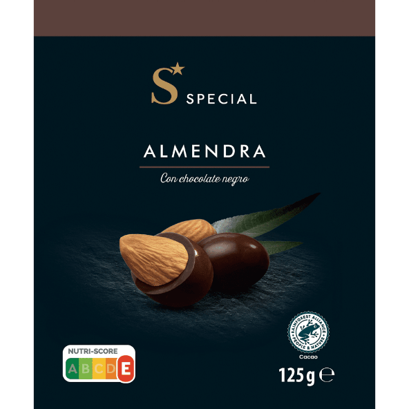 SPECIAL® - Almendras recubiertas de chocolate negro