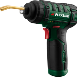 PARKSIDE® - Pistola de soldar plástico a batería 12V PKSPA 12 A1 (con batería integrada y cable de carga)