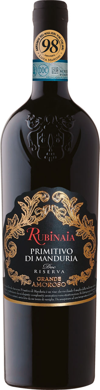 RUBINAIA® - Vino tinto Primitivo di Manduria DOC