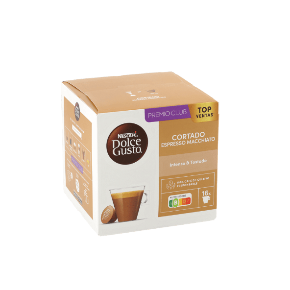 DOLCE GUSTO® - Cápsulas de café cortado