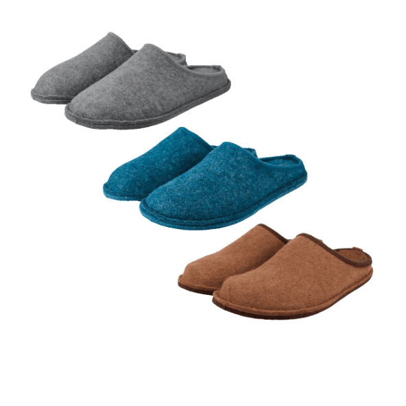 UP2FASHION® - Zapatillas de fieltro