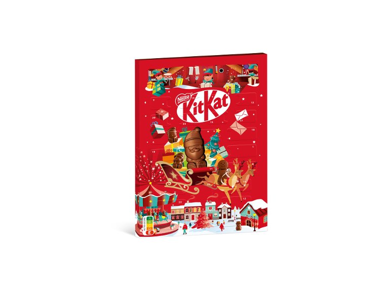 Calendario de adviento Kit Kat