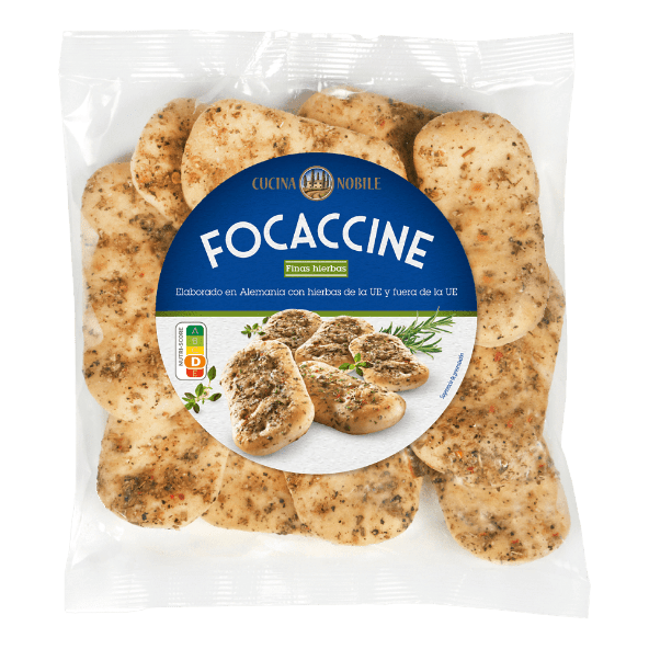 CUCINA NOBILE® - Focaccines con hierbas