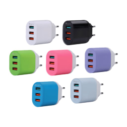 NK® Enchufe  con 3 puertos USB