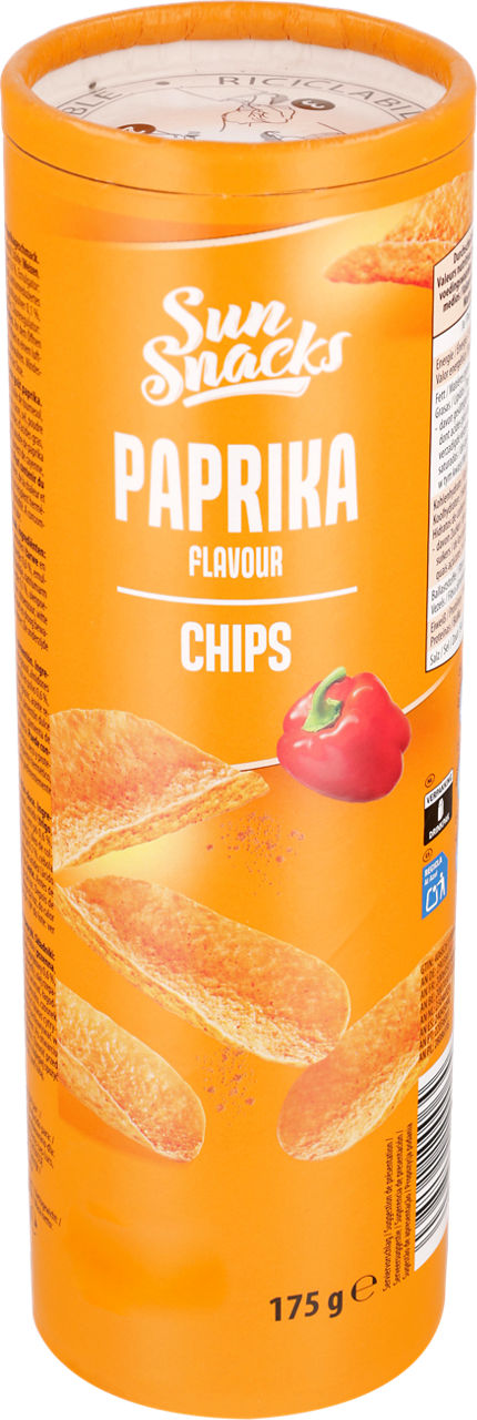 SUN SNACKS® - Aperitivo de patata sabor paprika